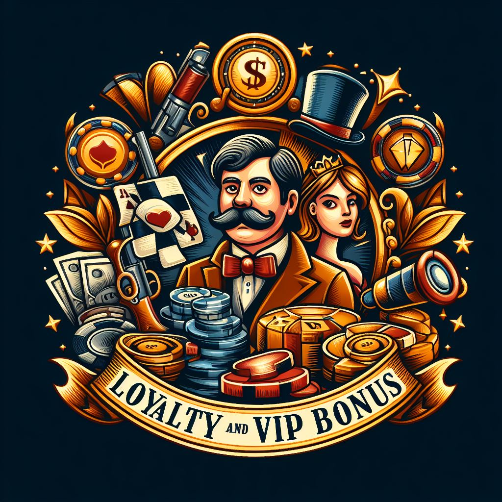 Loyalty And Vip Bonus for Gamesbelt illustrated by Bing AI