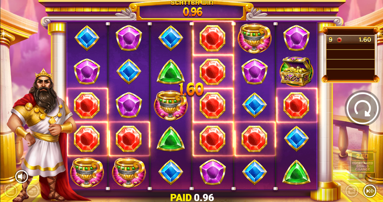 The Midas: King of Gold new slot was first to launch this month