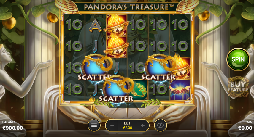 NetEnt’s Pandora’s Treasure slot offers vast riches