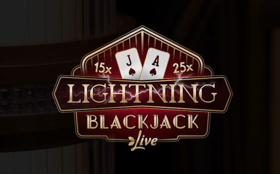 Lightning Blackjack by Evolution adds excitement with multipliers up to 25x, activated by paying a Lightning Fee, but only applied to the next hand within 180 days.