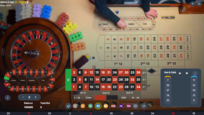 Live roulette games with a real dealer spinning the wheel, offering a high-quality gaming experience at an online casino.