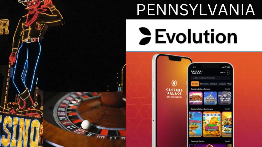 The partnership between Caesars and Evolution powers the exclusive Caesars Live Casino Studio in Pennsylvania.